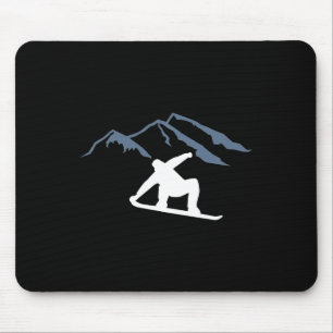 Mousepad Montanhas Snowboard