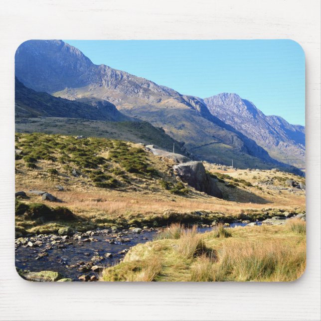 Mousepad montanhas Snowdonian (Frente)