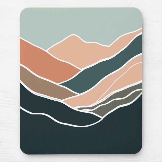 Mousepad Montanhas Sun e Moon (Frente)