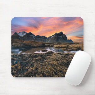 Mousepad Montanhas Vesturhorn Mountain Islândia