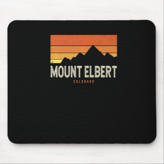 Mousepad Montanhas Vintage Monte Elbert Colorado Caminhada 