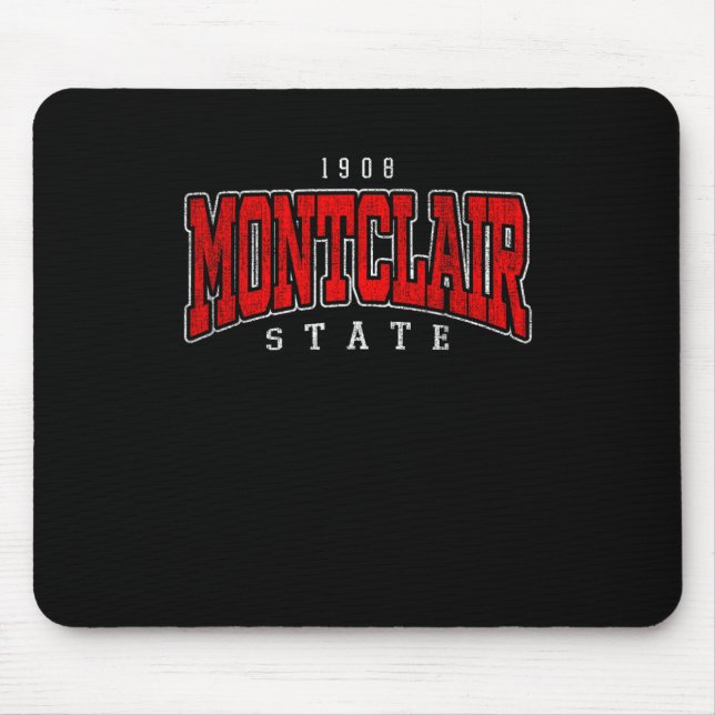 Mousepad Montclair Institute Of Technology Arch Retro Para  (Frente)