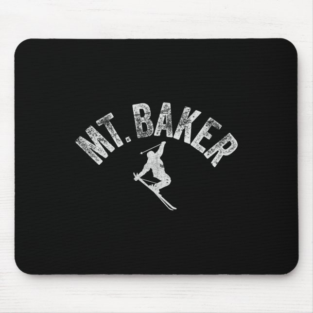 Mousepad Monte Ker Esqui Monte Ker Washington Esqui Frio In (Frente)