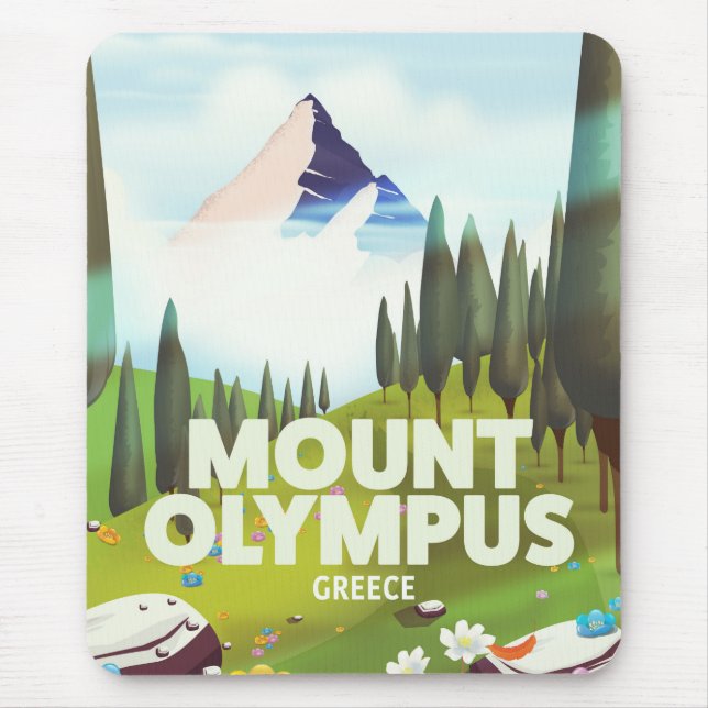 Mousepad Monte Olimpo Grécia (Frente)