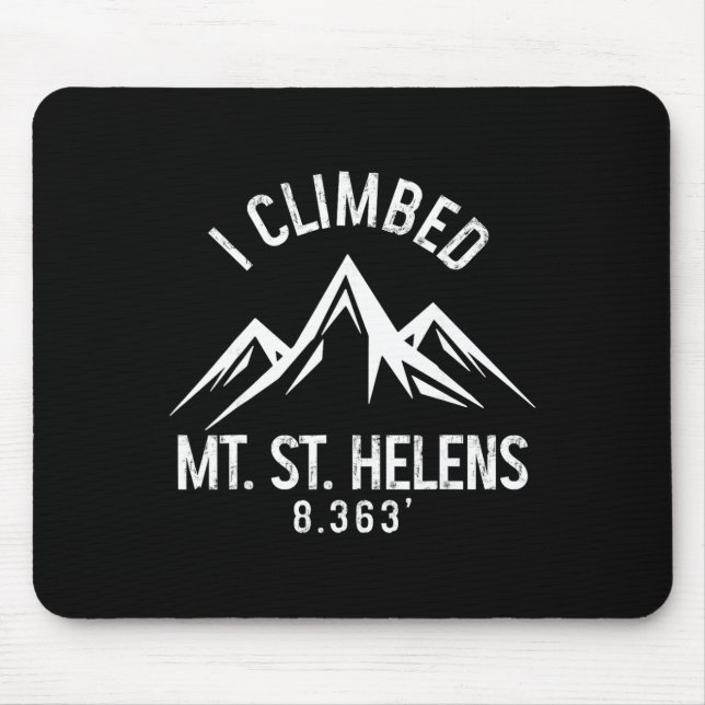 Mousepad Monte St Helens Washington Escalada de Montanha Cu (Frente)