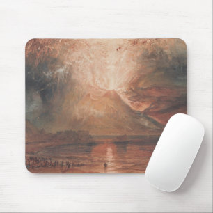 Mousepad Monte Vesúvio em Erupção Nápoles Itália J. Turner