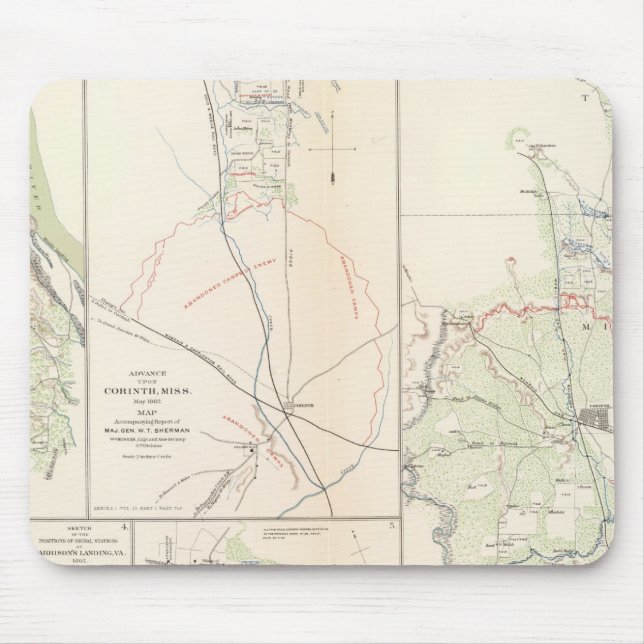 Mousepad Monterey, TennCorinth, Srta. (Frente)