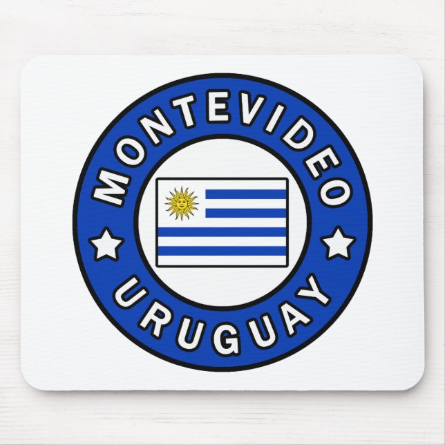Mousepad Montevidéu Uruguai (Frente)