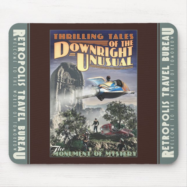 Mousepad Monumento do tapete do rato do mistério (Frente)