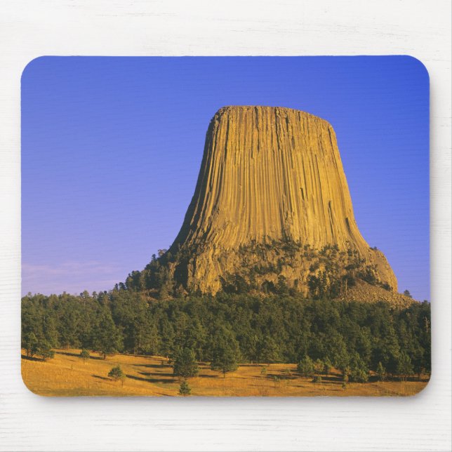 Mousepad Monumento Nacional Devils Tower em Wyoming (Frente)
