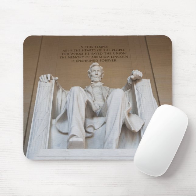 Mousepad Monumentos | Memorial Lincoln (Com mouse)