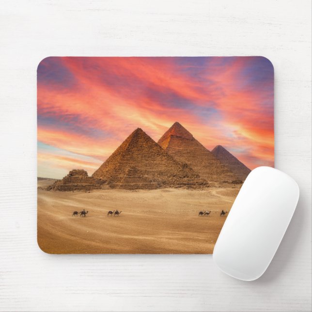 Mousepad Monumentos | Pirâmides do Excelente (Com mouse)