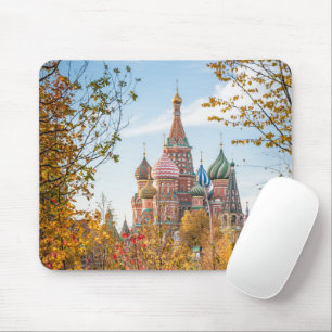 Mousepad Monumentos   Ruas. Catedral de Basil em Moscou