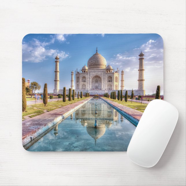Mousepad Monumentos | Taj Mahal Sunrise (Com mouse)