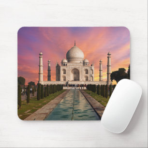 Mousepad Monumentos   Visão Colorida do Taj Mahal