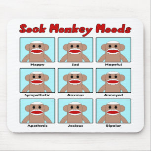 Mousepad Moods de Macaco Sock