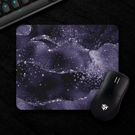 Mousepad Moody Agate | Midnight Indigo Profundo Glam