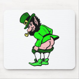 Mousepad Mooning Leprechaun