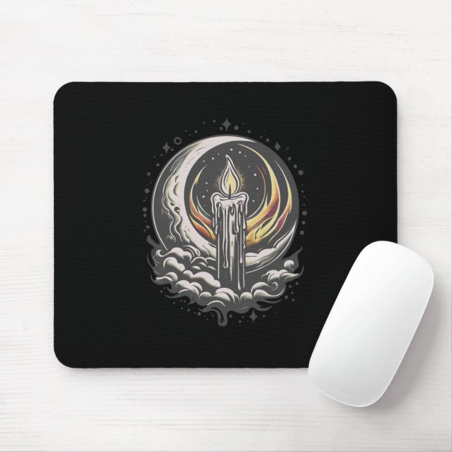 Mousepad Moonlit Magic-Black BG (Com mouse)