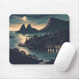 Mousepad Moonlit Port