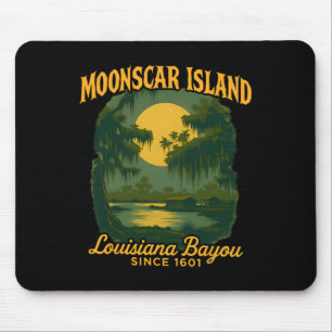 Mousepad Moonscar Island Retro Cartoon Halloween Zombie Isl