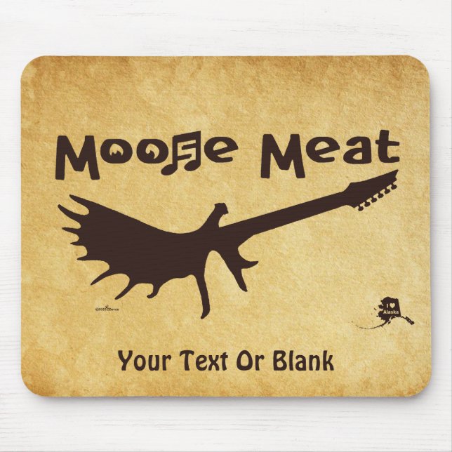 Mousepad Moose Meat Rock Banda (Frente)