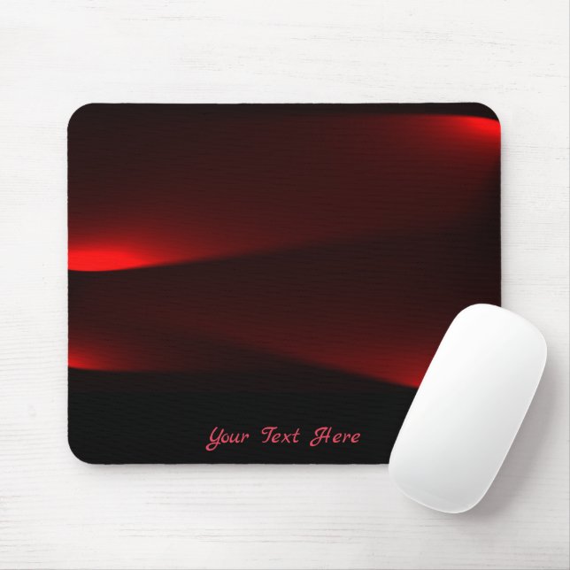 Mousepad Morango E Luzes Negras (Com mouse)