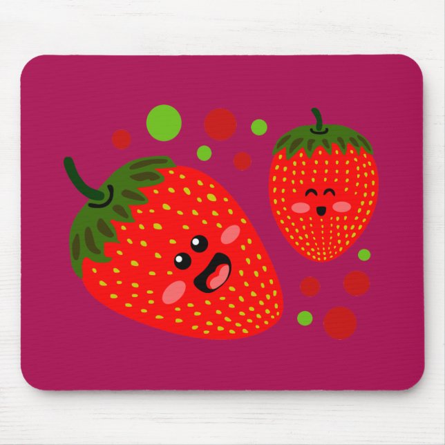 Mousepad Morangos (Frente)
