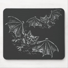 Mousepad Morcego Arremessador - por BurnsInHell