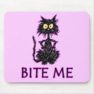 Mousepad Morda-me! Design do presente do gato