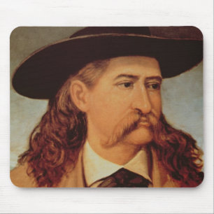 Mousepad Mordomo "Bill selvagem" Hickok de James (1837-76)