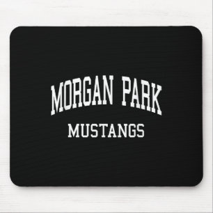 Mousepad Morgan Park Segundo grau Hs Chicago Il Esportes Re
