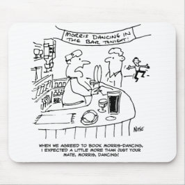 Mousepad Morris Dançando em Pub. Tradicional Dança Morris