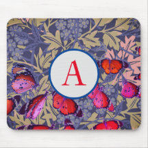 MORRIS E BOTTERFLIOS INICIAIS DE MOUSE PERSONALIZA