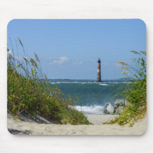 Mousepad Morris Island Lighthouse Walkway