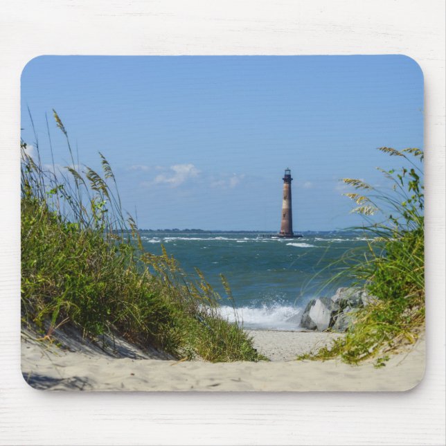 Mousepad Morris Island Lighthouse Walkway (Frente)