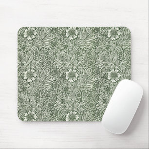 Mousepad Morris Marigold Vintage 1875 Flor Verde