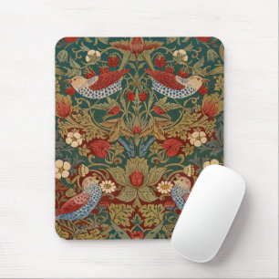 Mousepad Morris - Morango Ladrão Nº 2 Padrão Floral