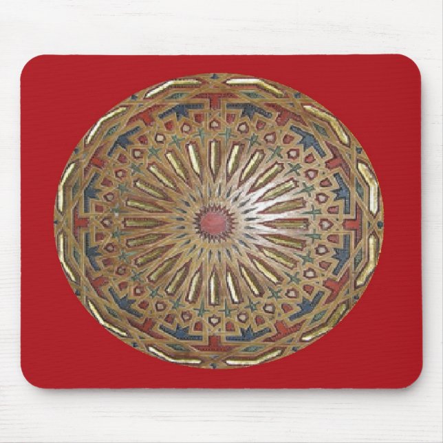 Mousepad Morrocon Beauty em Vermelho (Frente)