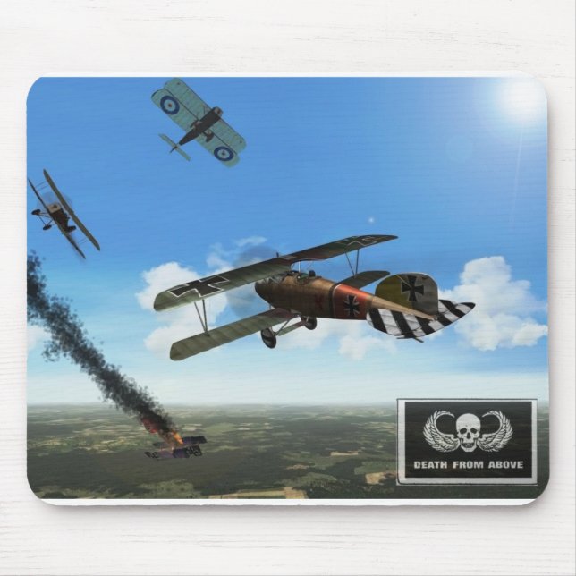 Mousepad Morte de cima de (Frente)