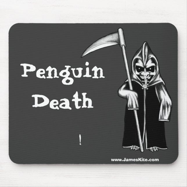 Mousepad Morte do pinguim: ! (Frente)