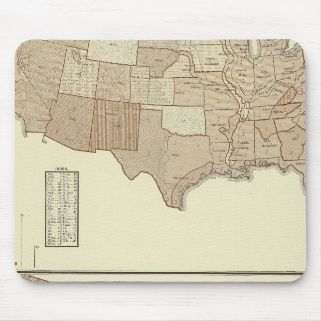 Mousepad Mortes, tosse convulsa, sarampo (Frente)