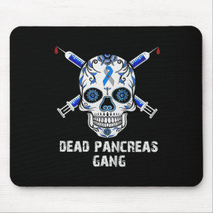 Mousepad Morto Pancreias Gangue Caveira Sensibilização