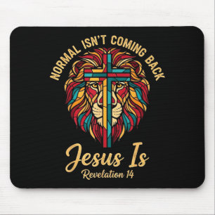 Mousepad Mosaico Cristão Normal Não Está Voltando Jesus Est