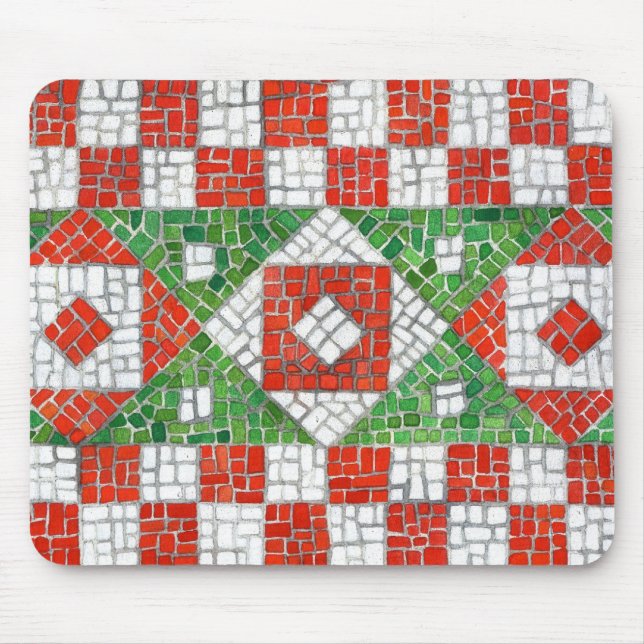 Mousepad Mosaico de Feriado (Frente)