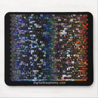 Mousepad Mosaico do espectro da blasfémia de Digitas