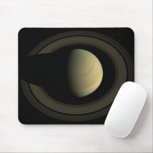 Mousepad Mosaico Do Planeta Saturno E Seus Anéis Principais