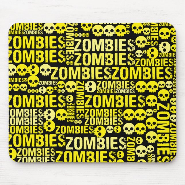 Mousepad Mosaico dos zombis (Frente)