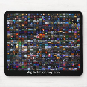 Mousepad Mosaico X.25 da blasfémia 25 de Digitas