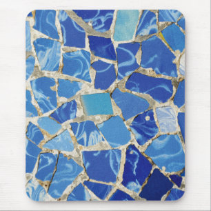 Mousepad Mosaicos de Gaudi com um toque do óleo